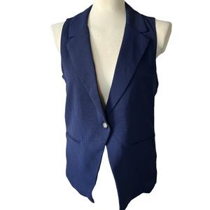 Navy Dressy Casual Vest